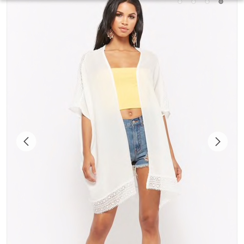 ▪️Crochet Panel Kimono▪️